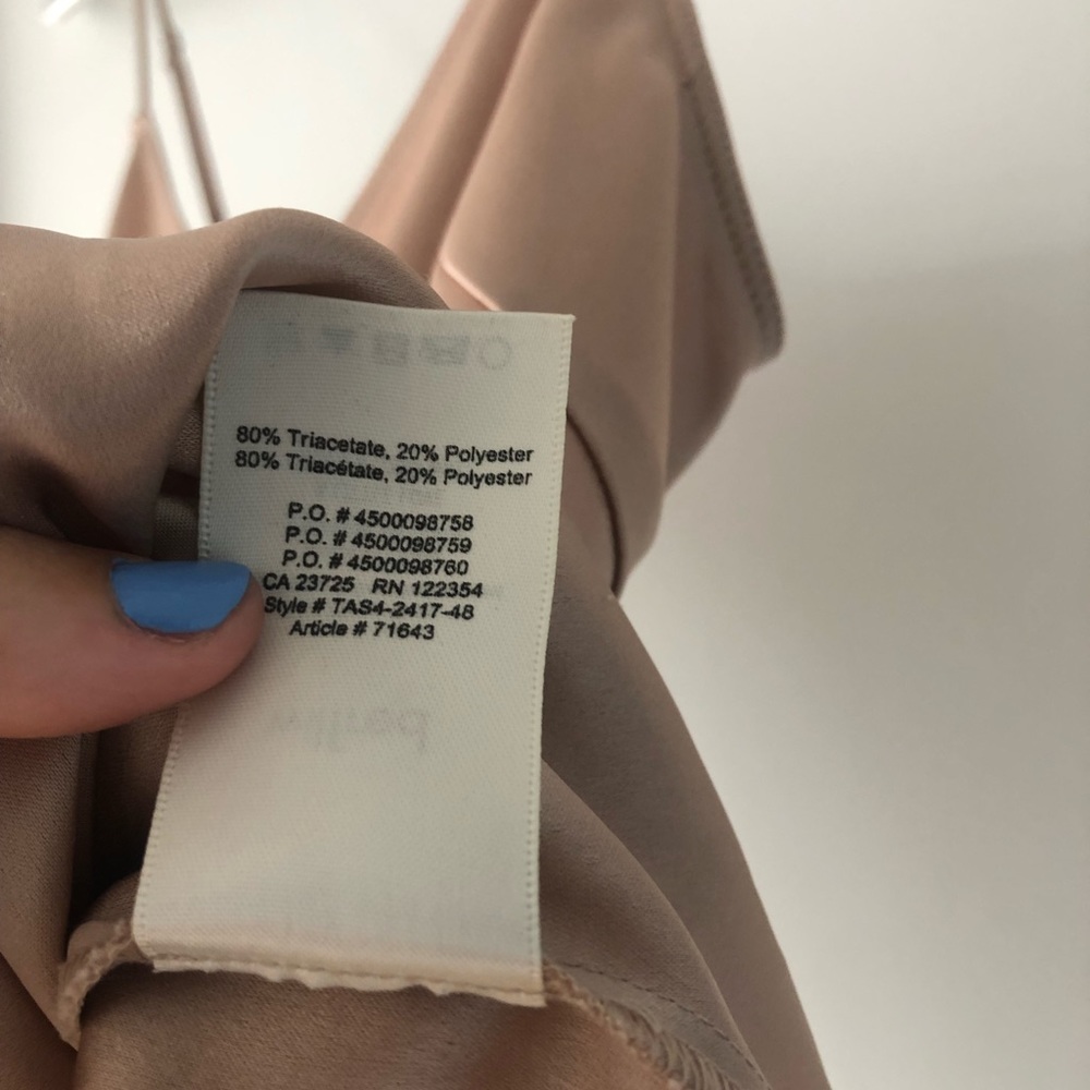 Champagne/Blush Aritzia Camisole, Size XXS - Picture 7 of 7